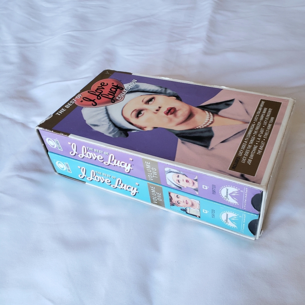 ♡Two "I love Lucy" collection Vol 1 & 2 VHS♡ - Picture 1 of 7